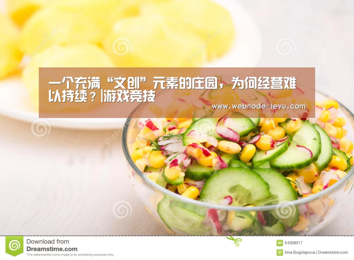一个充满“文创”元素的庄园,为何经营难以持续?|游戏竞技(图2) 电竞赛事